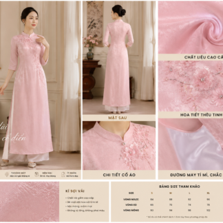 Áo Dài Tân cổ điển - VNS457